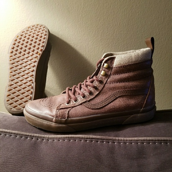 vans sk8 hi mte brown